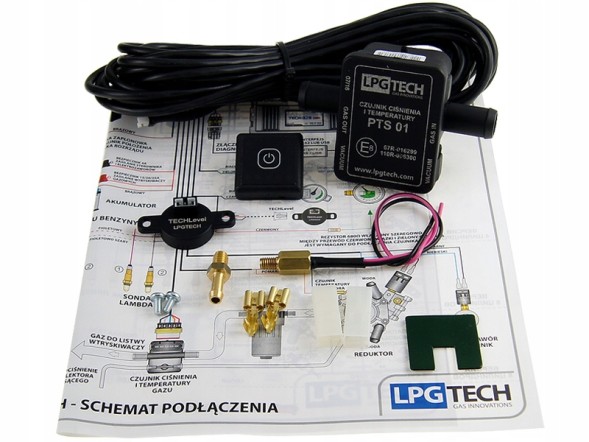 LPGtech TECH-204 Lpgtech tech-204 electronics set sequence 4cyl