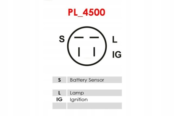 AS-PL A2025 Alternator as-pl a2025