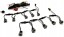 CHINA  Daytime running lights 5 led round point flex