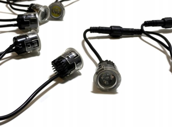 CHINA  Daytime running lights 5 led round point flex