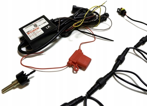 CHINA  Daytime running lights 5 led round point flex