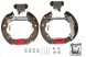 TRW GSK2601 Brake shoes rear with cylinder gsk2601 trw