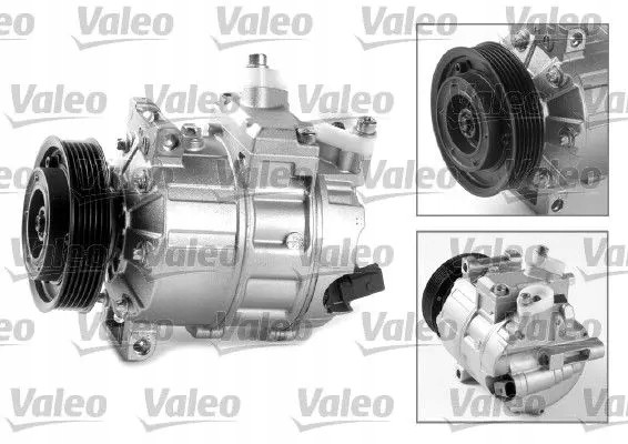 Valeo 699357 Compressor air conditioning compressor 699357 valeo audi