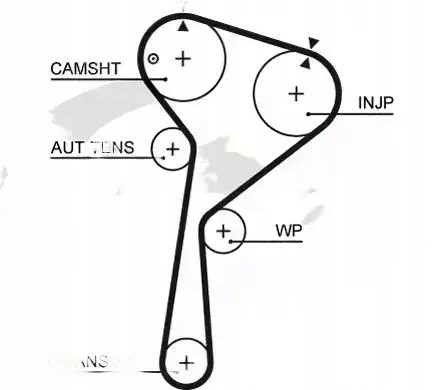 Gates  Timing set + water pump kp15578xs gates