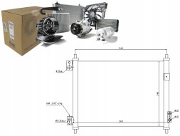 Nissens Nis940078 air conditioning cooler condenser nissens + driver assistant #33