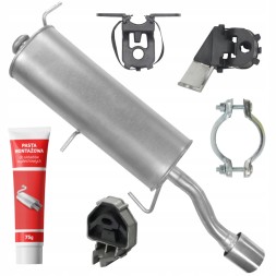 Ferroz  Final silencer peugeot 307 cc 01 - 09 2.0 convertible cc freebie