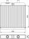 Valeo  Valeo 811539 heat exchanger, interior heating