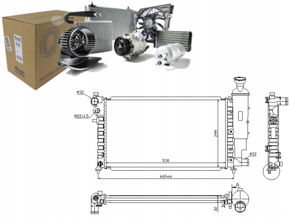 Nissens  Engine cooler citroen saxo peugeot 106 ii 1.1/ + collision assistant #34