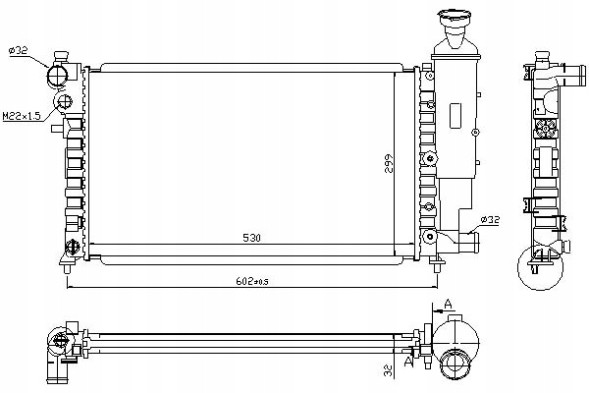 Nissens  Engine cooler citroen saxo peugeot 106 ii 1.1/ + collision assistant #34