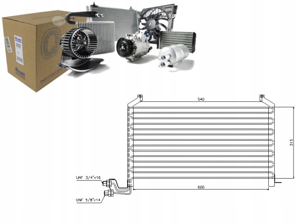 Nissens 108793450 NIS Nis94088 air conditioning cooler saab 900 i 2.0/2.1 + driver assistant #33