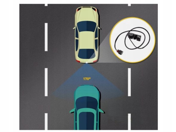 WOLLER 23306741 22803702 Camera 23306741 22803702 170 degree 6 pin for gmc sierra beforelift 2013-16