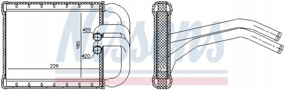 Nissens 77535 Heater - nissens 77535