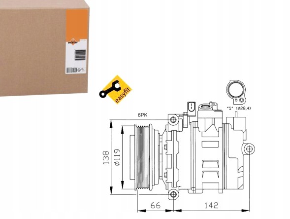 NRF 32111 Air conditioning compressor nrf