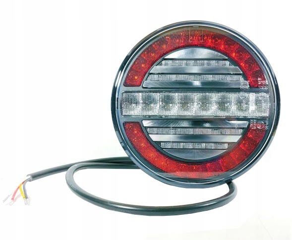 Fristom FT-213 FT-214 Rear lamp led round lamps set trailer tow truck semitrailer autotow truck