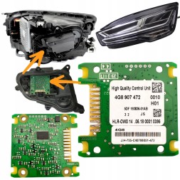 LEDpro LP 05.17.202 Led direction indicator controller module matrix audi a7 rs7 4g8907472