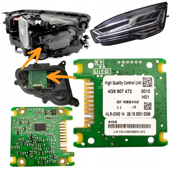 LEDpro LP 05.17.202 Led direction indicator controller module matrix audi a7 rs7 4g8907472