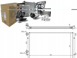 Nissens Engine cooler audi a3 tt seat altea altea xl + driver's essential #37