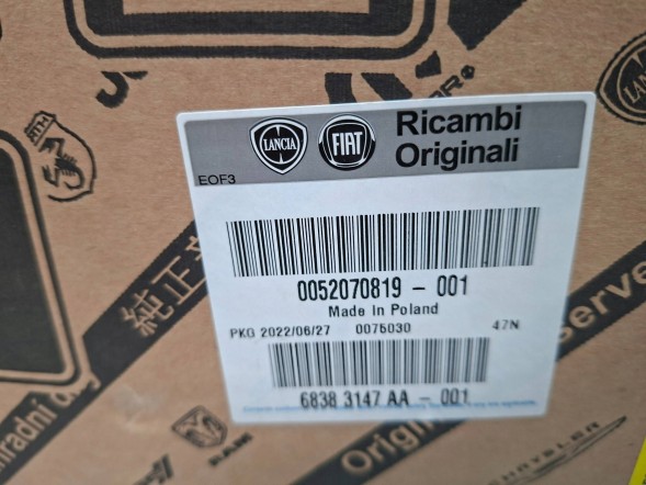 Fiat OE  Halogen lamp drl right front 52070819 fiat 500l 2012-