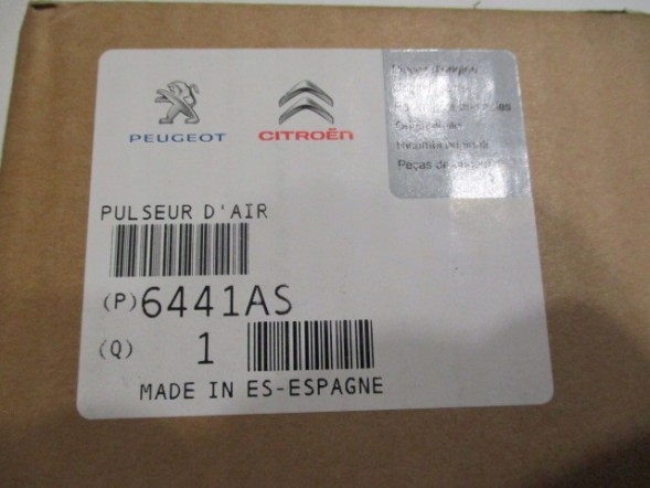 Peugeot OE 6441AS Blower heat.C berlingo,p partner