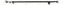 MOOG LR-DS-5016 Moog lr-ds-5016 center steering rod (940mm) fits to: land...