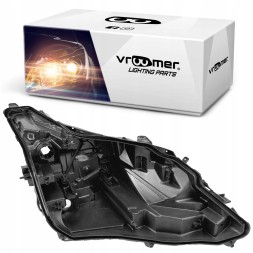 Vroomer HB-RX-AL20-15-1-PROJECTOR-LED-R Headlight lamp box housing lexus rx iv rx350 rx450h 15-19 led right