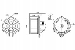 Nissens 87161/NIS Nissens ford ranger blower + driver assistant #28