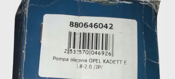 Blue Print BLUADG06102/RS7 Blue print blu oil pump, adg06102