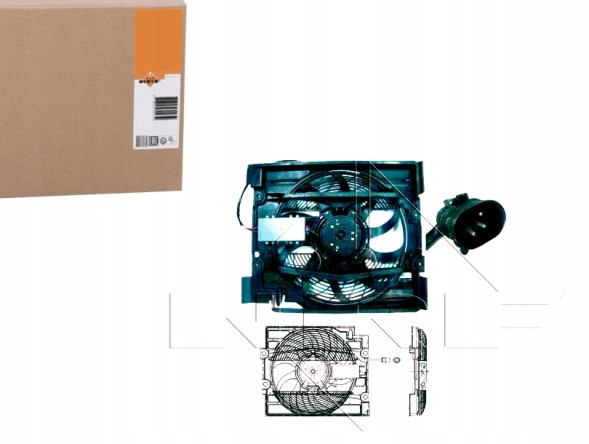 NRF 47211 Radiator fan bmw e39 520-540 96-03 nrf 47211 nrf