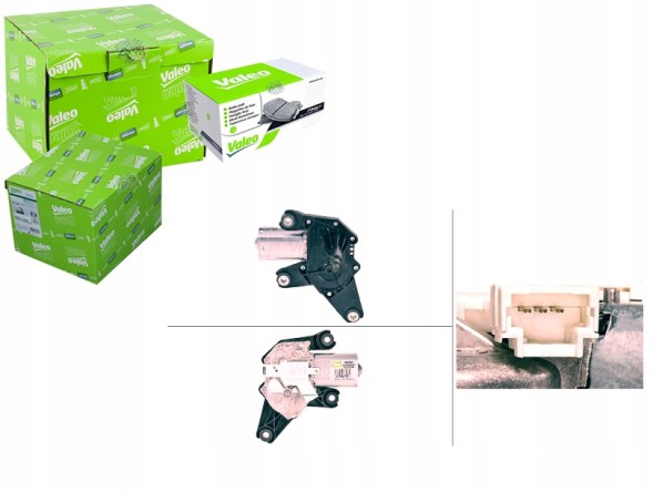 Valeo VAL582604/RS1 Wiper motor valeo + collision set #23