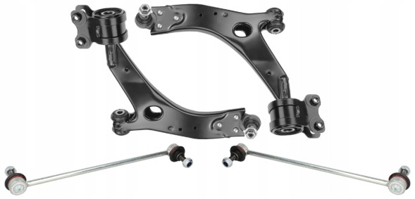 SRLine 323538 323537 S6032032 x2 Ford focus ii 2004-2006 volvo c30 s40 ii v50 control arms connectors new srline