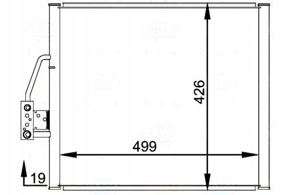 Behr Hella Service 8FC 351 300-001 BRH/GIFT Condenser behr hella 8378438 6453 53630 052250n + driver assistant #31
