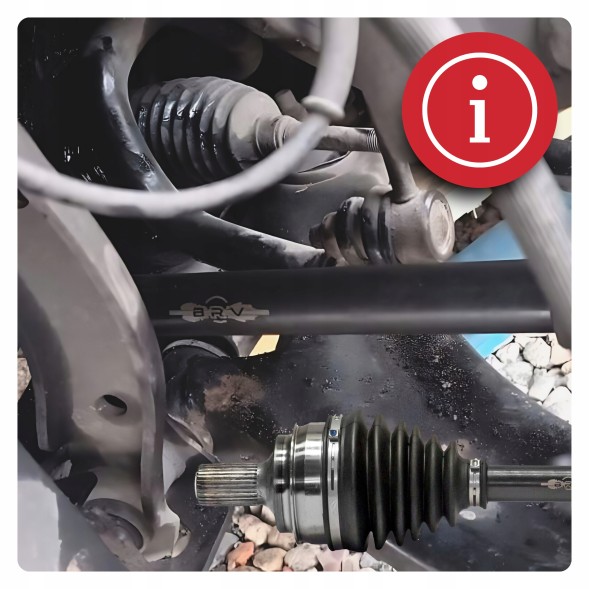 BRV  Right shaft mercedes w205 c-class 250 bluetec 4x4