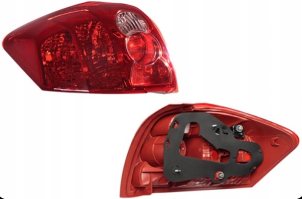 Polcar Lampa tylna prawa 1 szt. DEPO Toyota AURIS(E15),03.07-04.10 81551-02380 Rear lamp right 1 pc depo toyota auris(e15),03.07-04.10 81551-02380