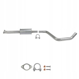 CHINA ZEST.05.241AM Center silencer opel astra j 1.4i turbo from 2009-