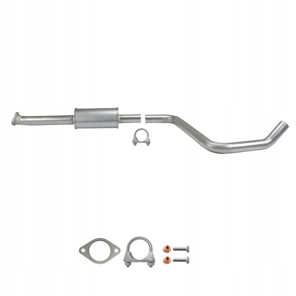 CHINA ZEST.05.241AM Center silencer opel astra j 1.4i turbo from 2009-