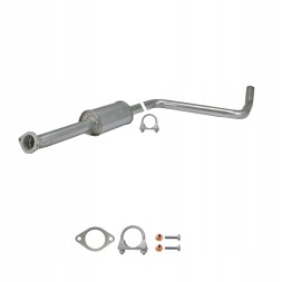 CHINA ZEST.05.241AM Center silencer opel astra j 1.4i turbo from 2009-