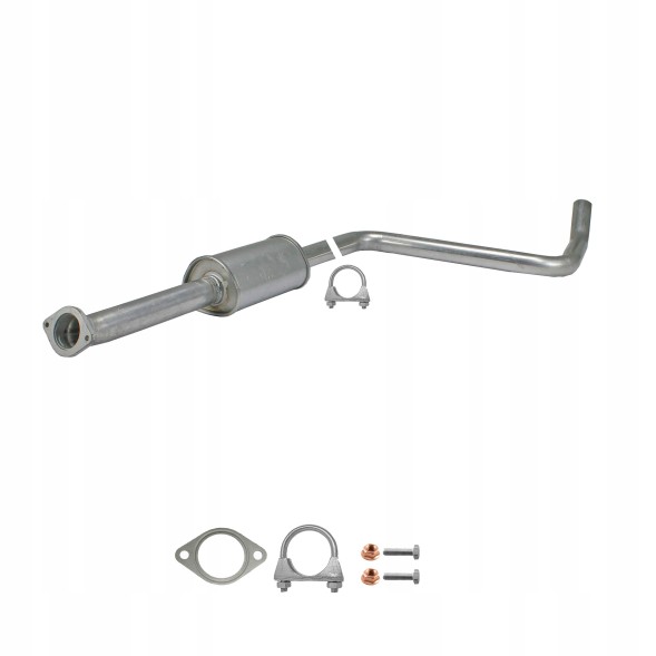 CHINA ZEST.05.241AM Center silencer opel astra j 1.4i turbo from 2009-