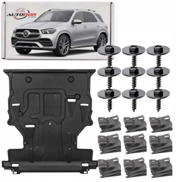 AutoDor D057419 Mercedes gle w167 2019- bottom cover engine a1675200100 + cufflinks