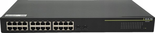 Spidan  Switch dcn es430-26p-poe l2 24xpoe+/2xsfp (370w)