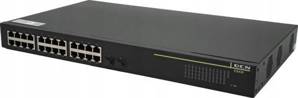 Spidan  Switch dcn es430-26p-poe l2 24xpoe+/2xsfp (370w)