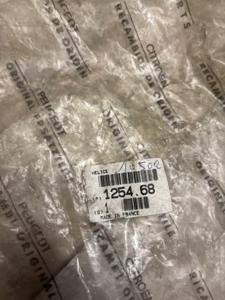 Peugeot OE  Engine fan propeller - 1254.68