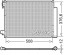 Denso  Condenser renault twingo iii - denso dcn23052
