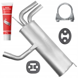 Ferroz FRZ-J7F55T6M2J9M2D9 Final silencer seat altea 04 - 15 2.0 tdi hatchback freebie