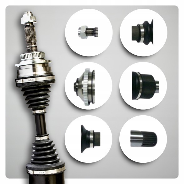 BRV  Drive shaft left mazda bt-50 2.5 mrz-cd 4x4 2006->