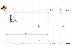 NRF PRO/58311 NRF Engine cooler citroen xsara xsara picasso peug + collision assistant #34