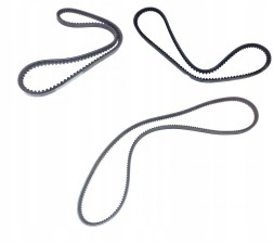 USA 15543 17560 15360 V-belt 3pcs chevrolet corvette c3 5.7 v8 1972-1982