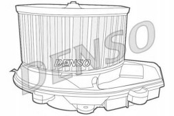 Denso Blower fan denso + collision set #23