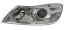 TYC  Skoda octavia ii lift 08- lens without xenon new headlight left