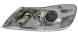 TYC  Skoda octavia ii lift 08- lens without xenon new headlight left
