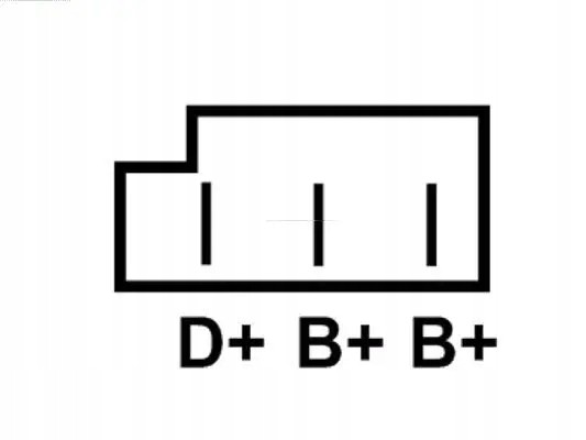 AS-PL A0031 Alternator 70a a0031 as-pl mercedes 190 (w201)